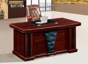 Office Table Executive Table Shining Glossy Finish Paper Melamine Desk Boss Manager Table 2018