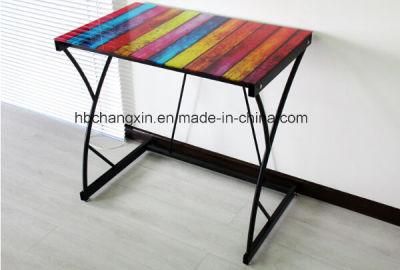 Modern Tempered Glass Computer Table