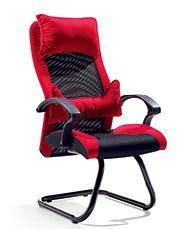 Black+Red Comfortable Modern Furniture Metal Lounge Leisure Chair