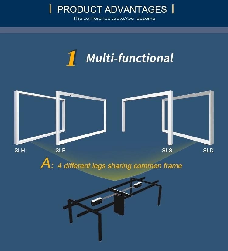 Manufacturer Specifications Fire Resistant Meeting Desktop Office Furniture Table