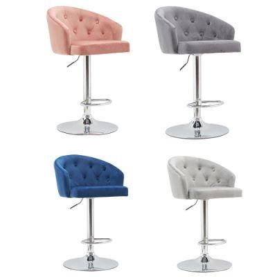 Leisure Chair Bar Stool Pink Lounge Chair Accent Chair Bar Chair