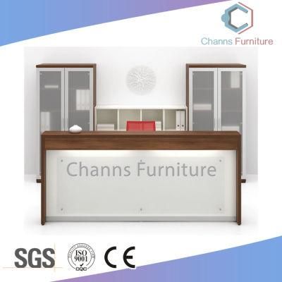 Stylish Furniture Straight Shape Office Table Reception Desk (CAS-RA05)