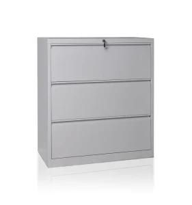 Office Furniture Metal 3 Drawer Storage Lateral Filing Cabinet