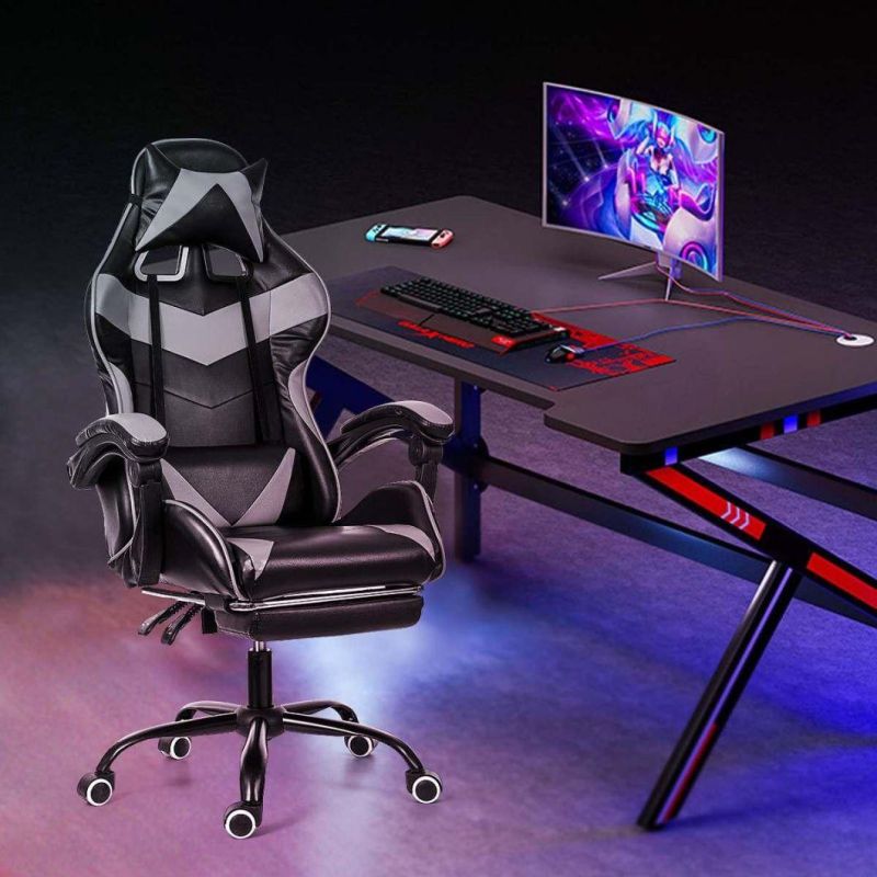 K Shaped Computer Laptop Table Workstation Working Studying Gaming Desk