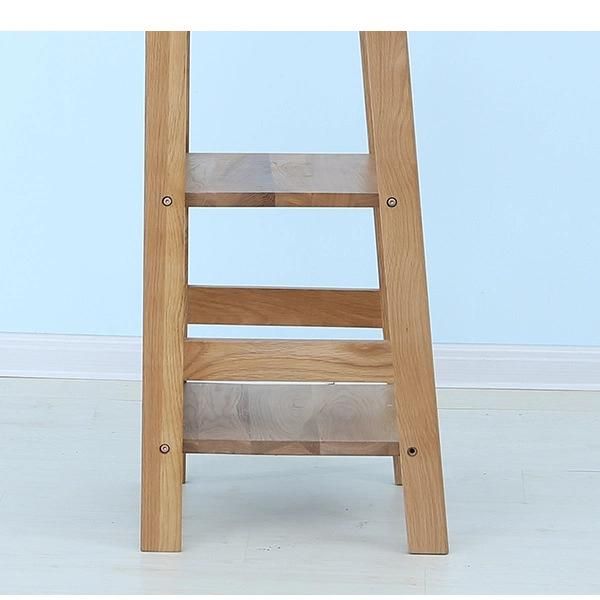 Solid Wood Norwegian Style Shelf Simple Bookshelf Storage Rack