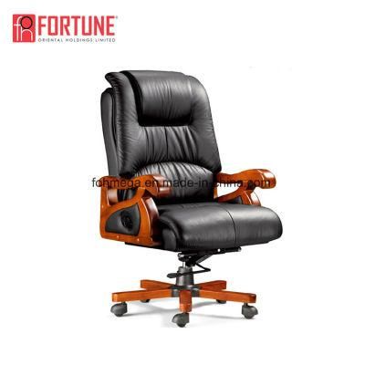 Genuine Leather Material and Commercial Furniture General Use Office Chairs