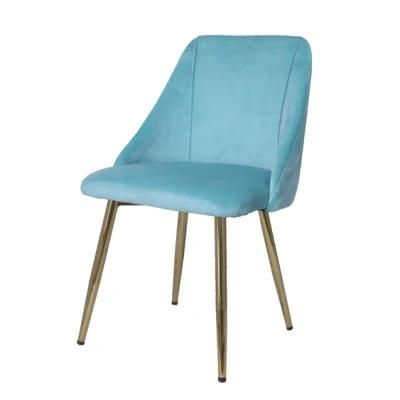 New Design Hot Sale Velvet Dining Chair for Dining Room Living Room Chairs