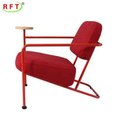 Industrial Style Design Hotel Office Furniture Sofa Fabric Chair with Tablet