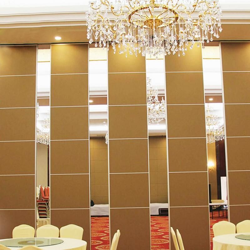 Aluminum Profile Sliding Folding Movable Partition Walls Meeting Room Partitions