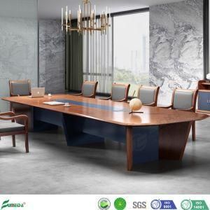 Project Office Furniture MDF Veneer Wooden Conference Meeting Table