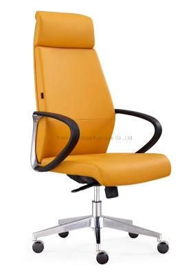High Quality PU Leather Ergonomic Executive CEO Manager Computer Office Chair