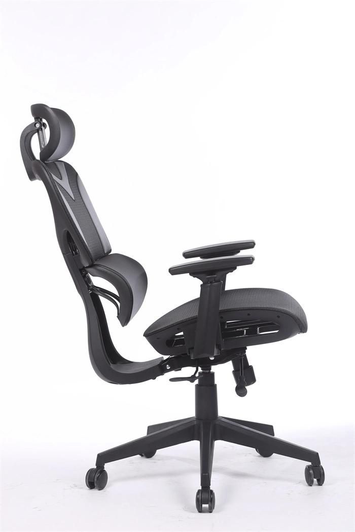 Office Furniture High Back Adjustable Revolving Manager Executive White Swivel Lift Ergonomic Mesh Fabric Gaming Office Chair