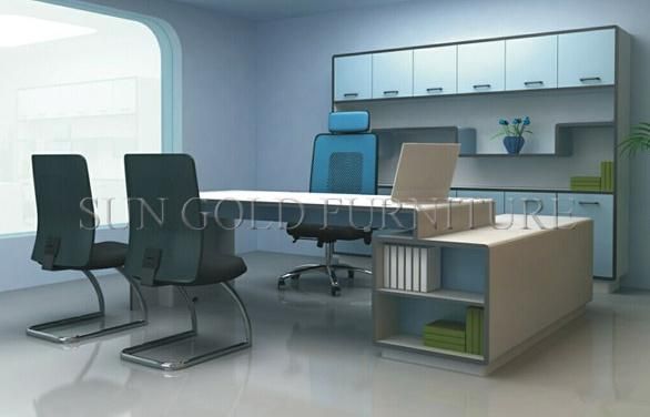 Minimalist Particle Board Office Manager Desk (SZ-OD186)