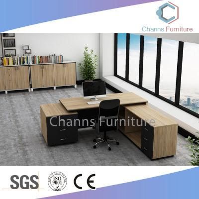 Hot Sale Office Desk 1.8m Boss Executive Table with Cabinet (CAS-D41207)