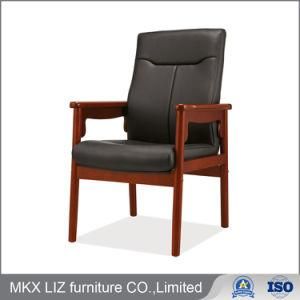 Solid Wood Four Legs Office Chair Conference Visitor Chair (D354)