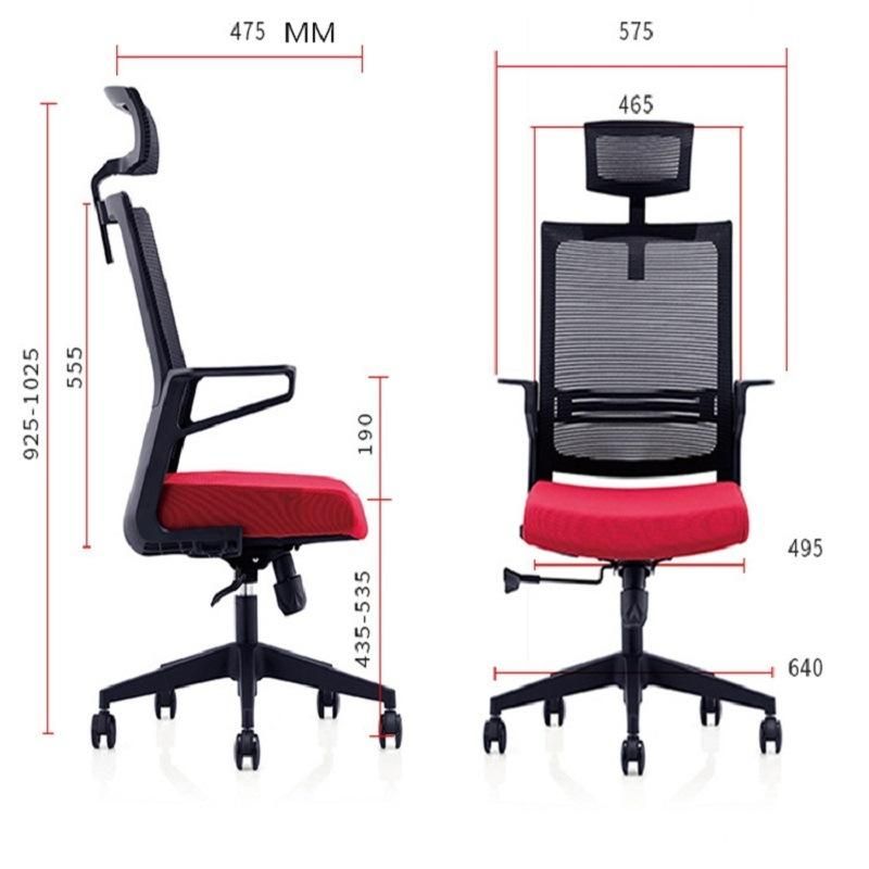 Modern General Use Unfold Swivel Headrest Support Parts Armrest for Office Chairs