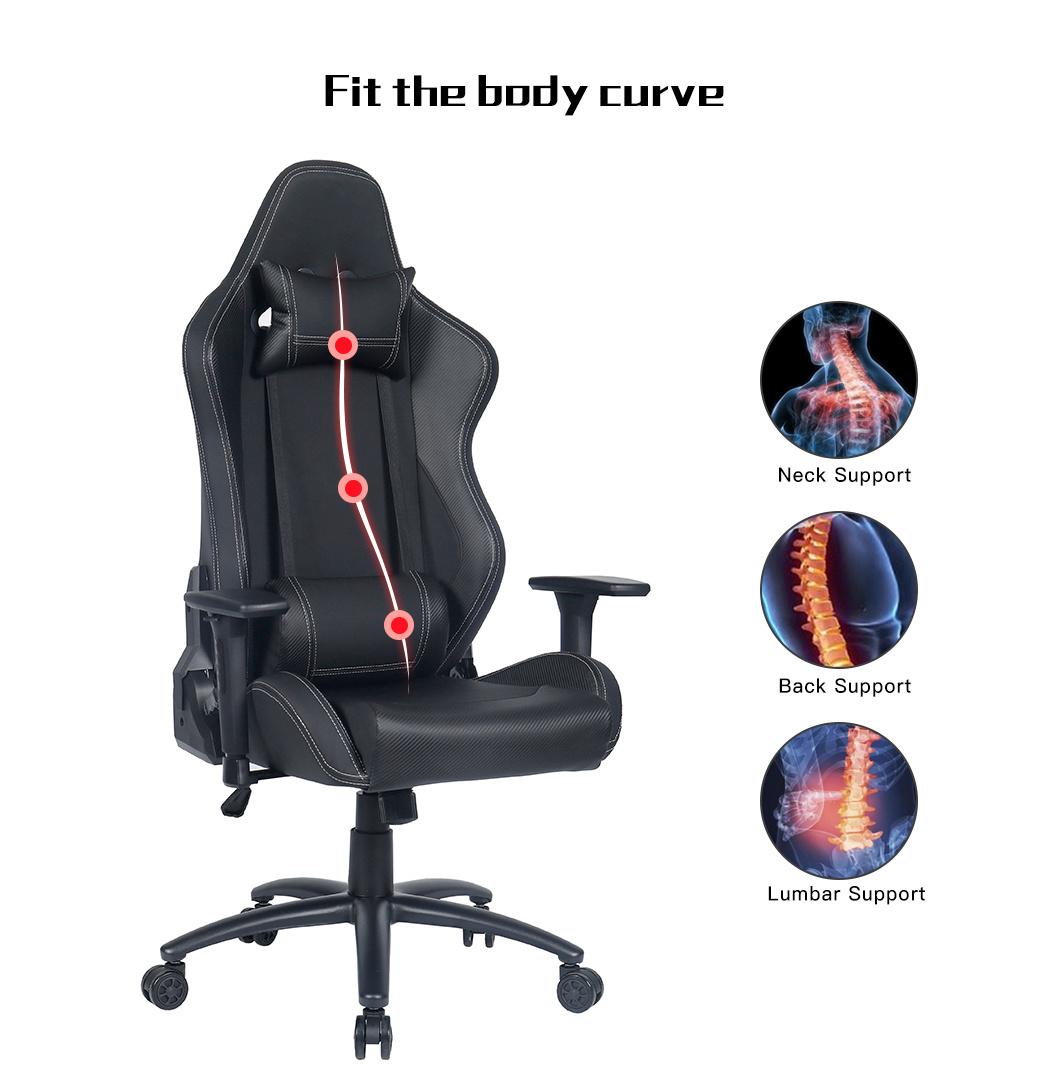 Wholesale OEM ODM All Market Exquisite Ergonomic Gamer Recliner Budget Swivel Racing Gaming Chair