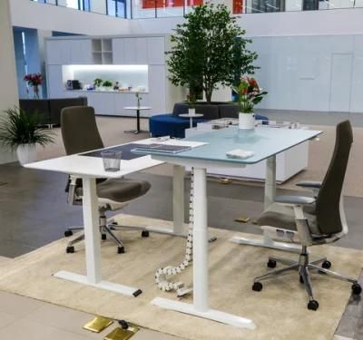 Modern Office Table Adjustable Height Standing Desk Electric Furniture Lift