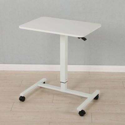 Student Desk Pneumatic Sit Stand Table Any Desk Gas Lifted Adjustable Desk Table