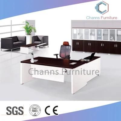 Project Office Furniture L Shape Wooden Desk (CAS-D5424)