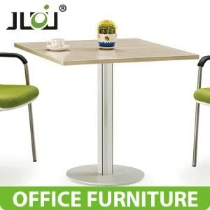 Cheap Modern Steel-Wood MFC Discussion Coffee Table Jo-4018