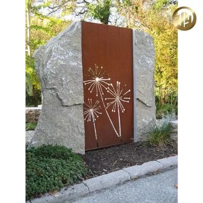 Corten Steel Garden High Quality Rectangular Rusty Screen Panel