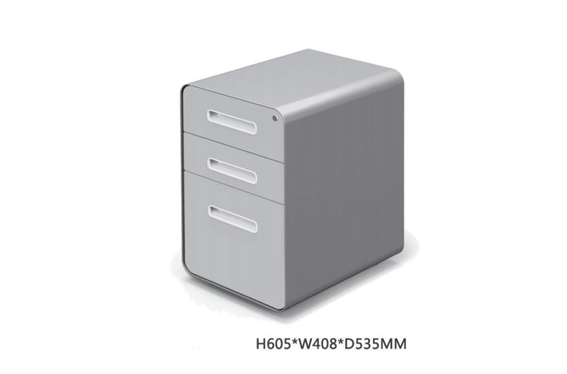 Office Steel Filing Cabinet Metal Storage Color Customized Mobile Pedestal