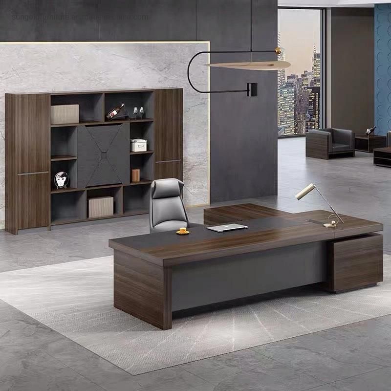 Modern Design Luxury Office Table Executive Desk Wooden Office Furniture