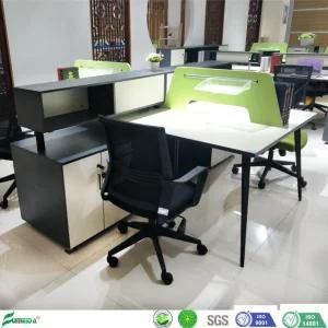 Hot Sales High Quality Office Furniture 4 Person Open Partition Modular Workstation with Metal Legs (AP1812-4)