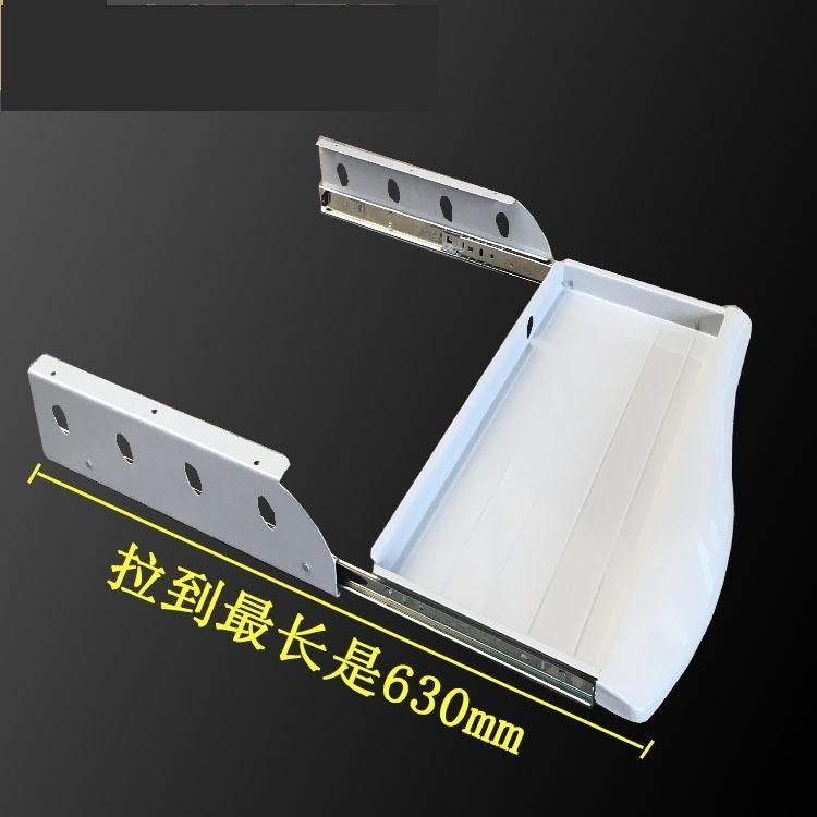 Channel Computer Trackball Pull out Clip Desk Office Iron Plastic Laptop Stainless Steel Space Adjustable Home Furniture Mount Rail Drawer Mouse Keyboard Tray