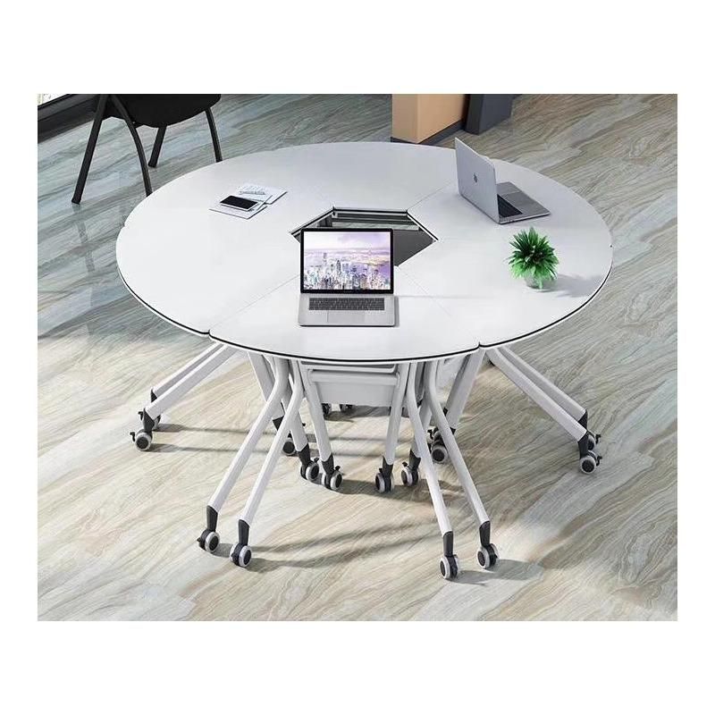 Simple Office Metal Movable Fold Away Lecture Folding Collapsible Table