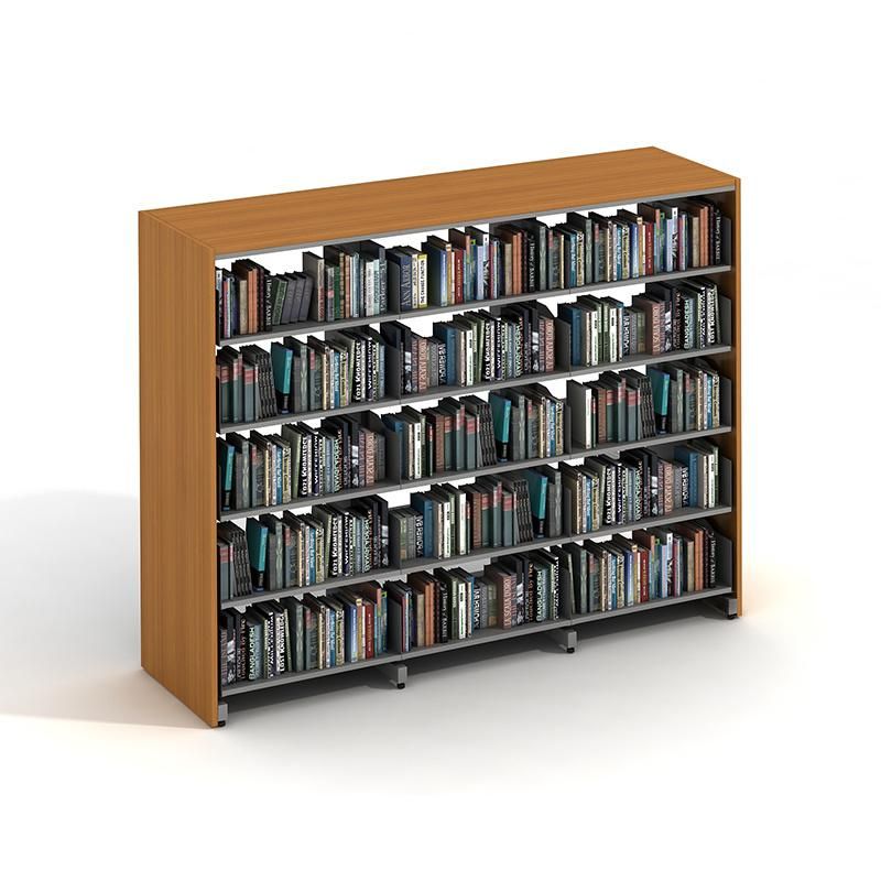 High Quality Modern Library Furniture Solid Wood Newspaper Rack