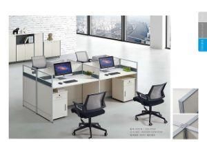 Wholesale Office Linear Workstation Desk with Screen (MFC/Aluminum) G25-2412A