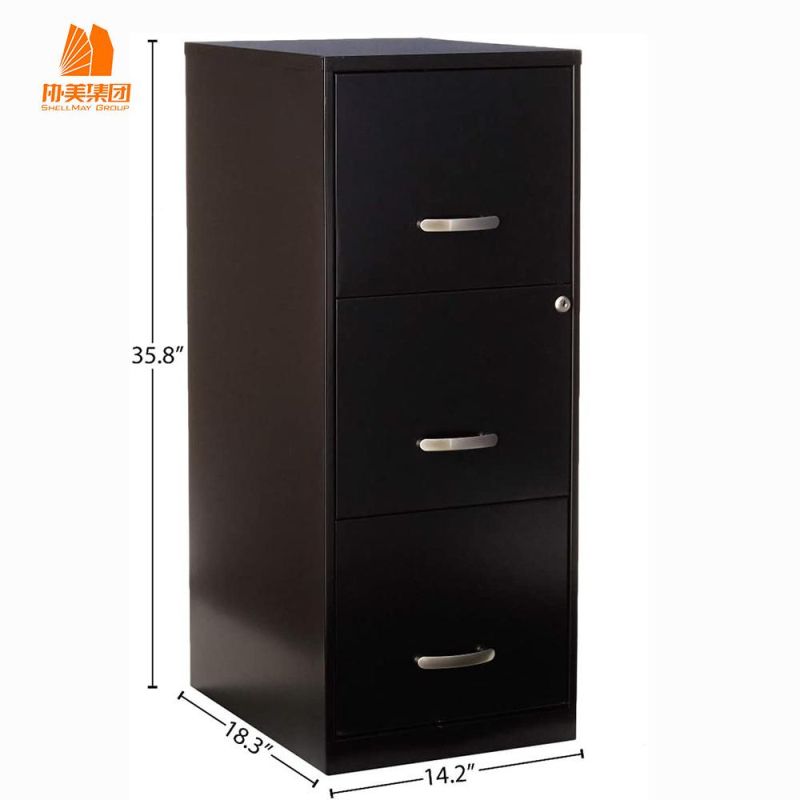Office 3 Drawers File Cabinet, Storage Cabinets