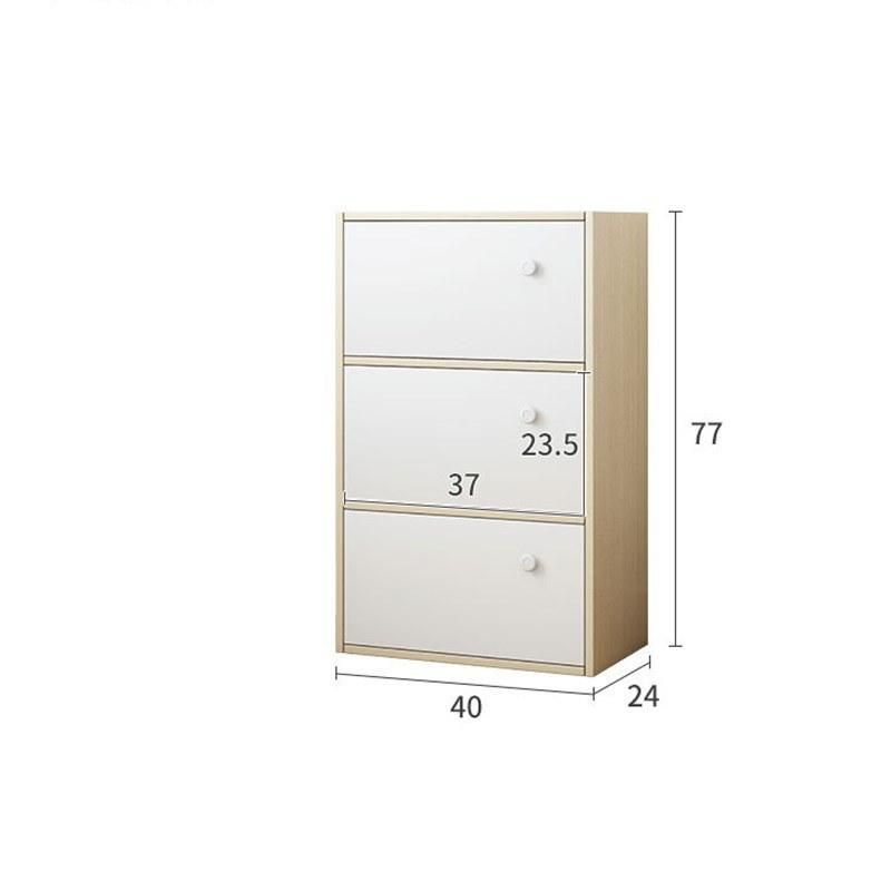 Bookcase Simple Modern Free Combination Lattice Cabinet Storage Storage Cabinet Large Capacity Simple Landing Small Bookcase with Door