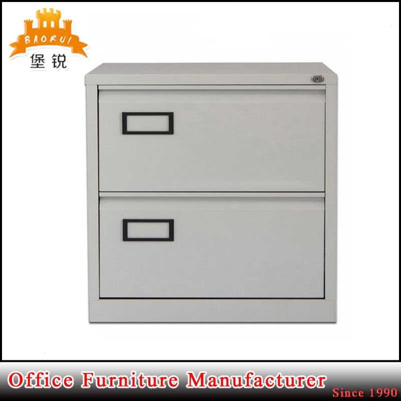 High Quality Office Furniture Vertical White 2 Drawer Metal Filing Cabinet
