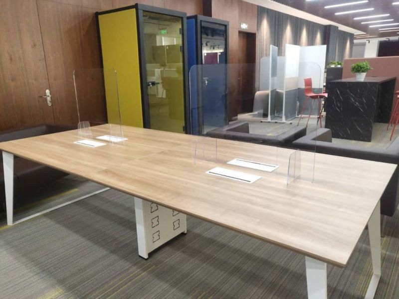 PMMA Desk Partition Spray Prevented Plastic Board Acrylic Office Public Area Partition