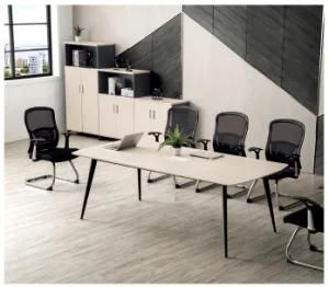 Easy Simple Office Furniture Modern 8 Seats Meeting Conference Table (KL-302)