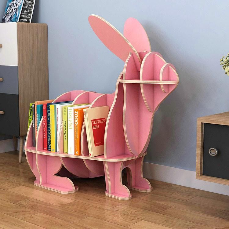 New Design Display Wooden Furniture Book Shelf for Home