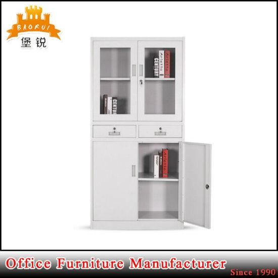 Modern 2 Drawer Storage Cupboard Metal Office Filing Cabinet