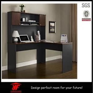 Amazon Hot Sales Modern Computer Desk Table Photos with Bookshelf