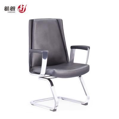 Modern High Quality MID Back PU Leather Reception Office Chair