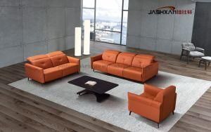 High-End Leather Intelligent Voice Control Electric Retractable and Lockable Office Sofa for Boss Office Waiting Area