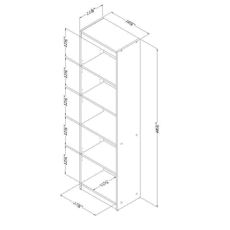 Most Popular Bookcase Book Rack Bookshelves for Home Office