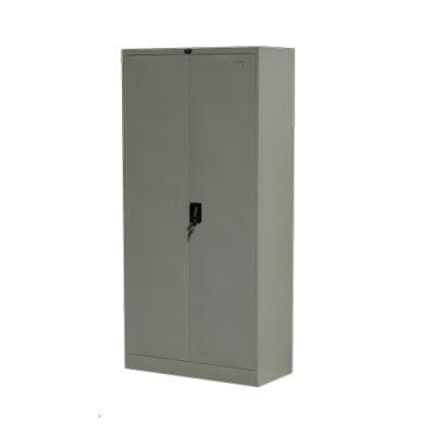 UK Style File Shelf Steel Cupboard Metal Frame Storage Cabinet with Two Swing Doors