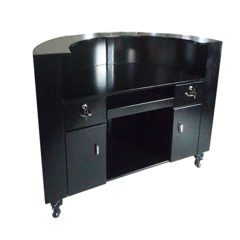 Hl-029 2021 Top Quality Mix Color Salon Reception Table Consult Table for Sale Cashier Desk Check-out Counter Checkstand