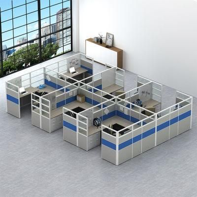 Office Furniture Staff Computer Desk Simple and Modern Working Position Workstation
