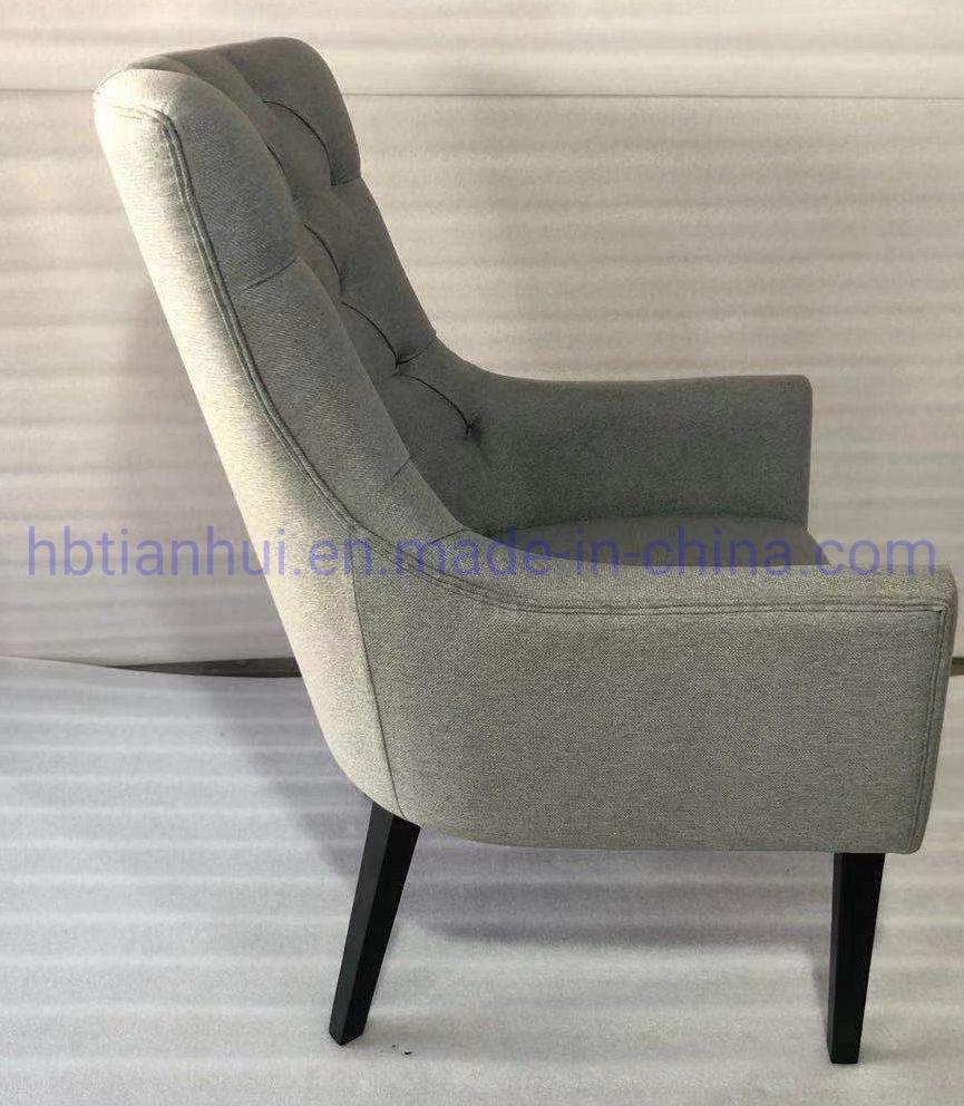 Nordic Style Leisure Chair with Table for Dining Room Living Room