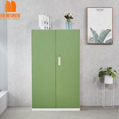 Office Equipment Multi-Colour Double Swing Metal Door 4 Layers Cabinet