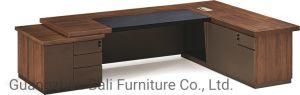 CEO Melamine Office Furniture L-Shape Executive Desk (BL-ET165)